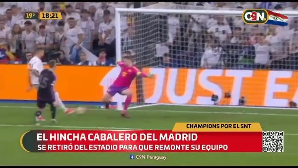 El hincha cabalero del Madrid - C9N