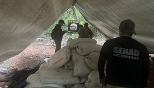 SENAD atacó centros de producción de droga en Azotey
