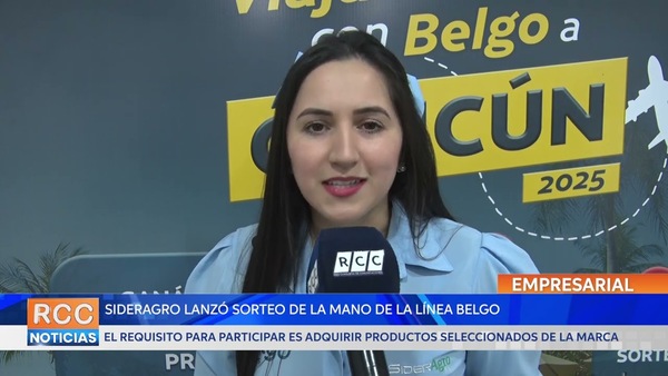 SiderAgro realiza el lanzamiento de un gran sorteo de la mano de la línea Belgo