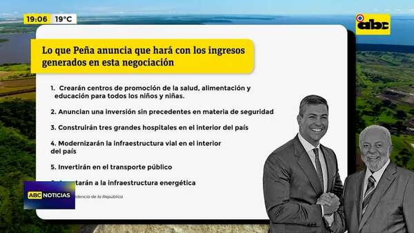 Video: detalles y repercusiones sobre la nueva tarifa de Itaipú - ABC Noticias - ABC Color