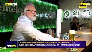 Video: Global Master Brewer de Heineken visitó Paraguay - Mundo empresarial - ABC Color