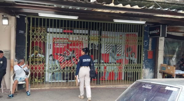 Ñato simula ser delivery y asalta un casino en pleno Mercado