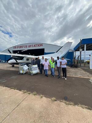 Envían medicamentos donados por la UCP para afectados por inundaciones en el sur de Brasil - Radio Imperio 106.7 FM