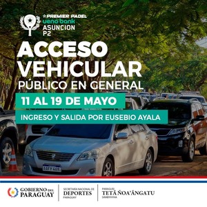 Restringirán acceso a vehicular al complejo de la Secretaria Nacional de Deportes - .::Agencia IP::.