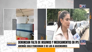 Asegurados denuncian falta de medicamentos y otras precariedades en IPS - Noticias Paraguay