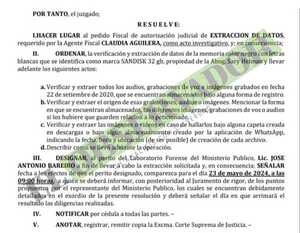 Extraerán grabaciones sobre supuesto pedido de coima para una constitución en inmueble