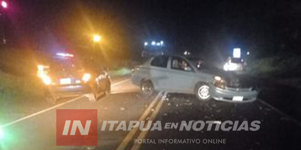 CHOQUE ENTRE CAMIONETA Y MOTOCICLETA DEJÓ DOS PERSONAS LESIONADAS - Itapúa Noticias