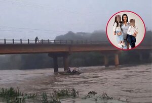 Sigue la búsqueda de madre e hijos aparentemente desaparecidos en el río Monday
