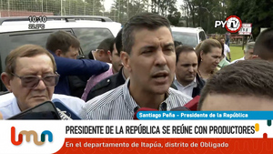 Peña reafirma compromiso con la defensa de la producción nacional en encuentro en Itapúa - .::Agencia IP::.