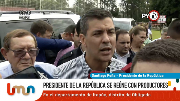 Peña reafirma compromiso con la defensa de la producción nacional en encuentro en Itapúa - .::Agencia IP::.