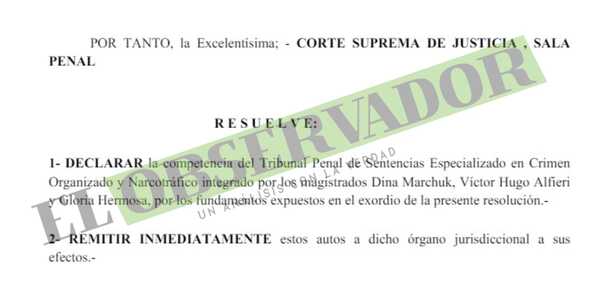 Tribunal especializado entenderá en causa de secuestro exprés ocurrido en Horqueta