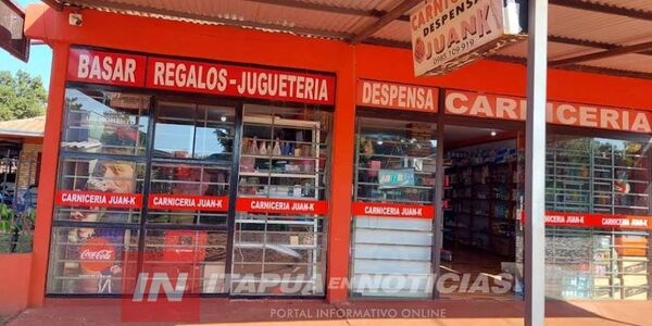 A MANO ARMADA ROBARON EN UN LOCAL COMERCIAL DE HOHENAU - Itapúa Noticias