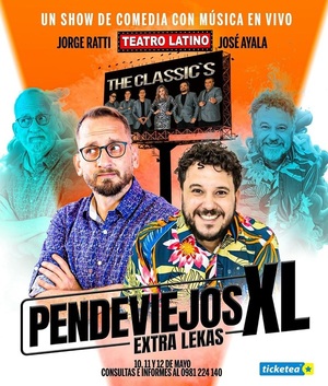 ¡Jorge Ratti y José Ayala presentan “Pendeviejos XL” en el Teatro Latino! - trece
