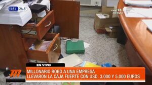 Millonario robo a una empresa en Asunción | Telefuturo