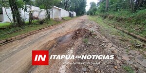 DIERON PALADA INICIAL A MEJORAMIENTOS DE CALLES EN SAN JUAN DEL PNÁ. - Itapúa Noticias