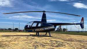 Helicóptero de la Policía Nacional realizará tareas de vigilancia y patrullaje aéreo en Itapúa