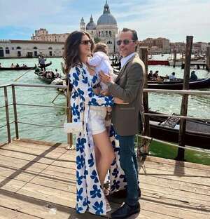 Nadia Ferreira celebra sus 25 rodeada de Marc Anthony y Marquito, en Venecia - Gente - ABC Color