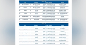  Recta final del Torneo Apertura 2024: Programan fechas 18 y 19