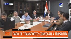 Paro de transporte sigue vigente tras reunión tripartita | Telefuturo