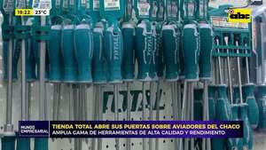 Video: Tienda Total abre sus puertas sobre Aviadores del Chaco - Mundo empresarial - ABC Color