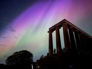 Así se vieron las auroras boreales en Estados Unidos, Reino Unido, Suiza y Ucrania  - Ciencia - ABC Color