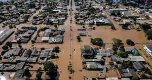 La Nación / Vuelven las lluvias y prolongan el desastre por inundaciones en Brasil