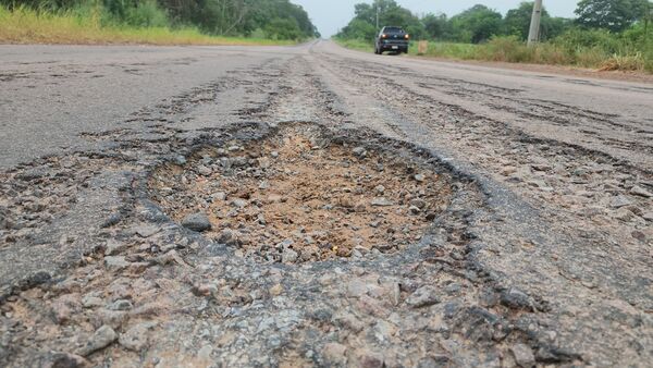 Mal Estado de la Ruta Concepción- Vallemi Pone en Peligro la seguridad Vial