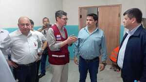 Director de la EBY verificó obras en el Hospital Regional de Encarnación
