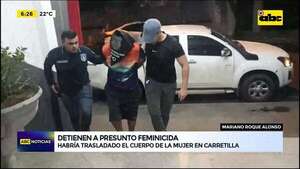 Video: Detienen a presunto feminicida de Mariano Roque Alonso  - ABC Noticias - ABC Color