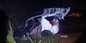 Suboficial de Policía muere en accidente