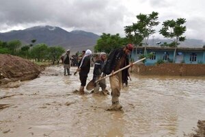 Al menos 62 muertos por crecidas súbitas en Afganistán