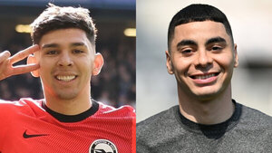 Versus / Enciso y "Miggy" tuvieron sus chances, pero Brighton y Newcastle no pasaron del empate