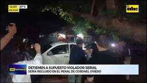 Video: Supuesto violador serial recluido en Cnel. Oviedo  - ABC Noticias - ABC Color