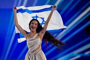La representante israelí vuelve a recibir abucheos en la final de Eurovisión 2024 - Música - ABC Color