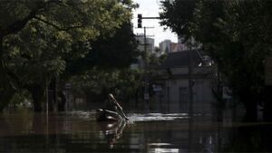 En medio del desastre volvieron las tormentas a Porto Alegre