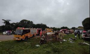 Carapeguá: Mueren cinco personas en accidente