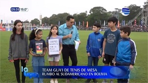 Niños guaireños competirán en los Juegos Sudamericanos en Cochabamba - Noticias Paraguay
