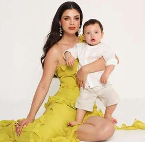 ¡Mirá a Nadia Ferreira celebrando su primer Día de la Madre con Marquito en brazos! - Gente - ABC Color