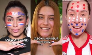 La sensación del “Asoka Makeup”: TikTok Paraguay se suma al fenómeno