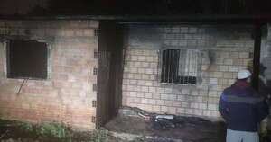 Diario HOY | Su vivienda acabó en llamas y acusa a su expareja de provocar el incendio