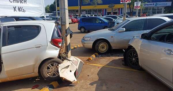 Diario HOY | Adolescente manejaba a alta velocidad y provocó accidente en CDE