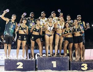 Laura Ovelar y Michelle Valiente quedan con bronce en Uberlandia - La Tribuna