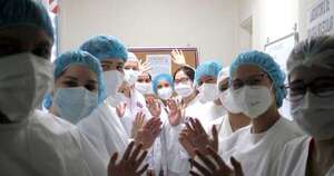 La Nación / En su día, enfermeros exigen reivindicaciones