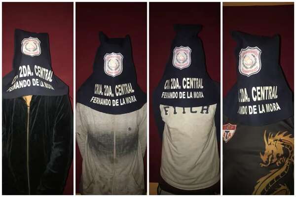 Detienen a cuatro personas por hurto agravado en Fernando de la Mora - Policiales - ABC Color