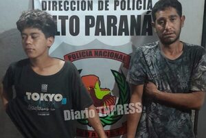 Atrapan a presuntos ladrones que vaciaron una barbería – Diario TNPRESS