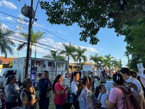 Jornadas atención de Ciudad Mujer Móvil brindaron 1.300 servicios en Caazapá y Guairá