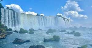 Cataratas del Iguazú deslumbran con el doble de su caudal habitual - ABC en el Este - ABC Color