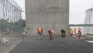 Construcción del puente de la Ruta Bioceánica entre Paraguay y Brasil tiene un avance financiero del 60% - .::Agencia IP::.