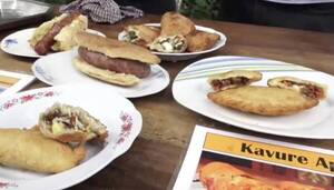 [VIDEO] Capo en gastronomía muestra la empanada paraguayizada