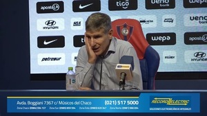 Cerro Porteño vs. Olimpia: Palabras del DT Martin Palermo